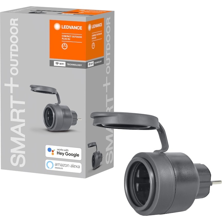 Priza inteligenta de exterior Ledvance Smart+ Wi-Fi